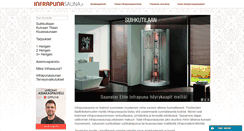 Desktop Screenshot of infrapunasauna.fi